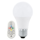Eglo Connect 11585 E27-LED-RGBTW-A60,stmívatelná žárovka s ovládáním