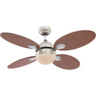Ventilátor s osvětlením GLOBO Wade 0318