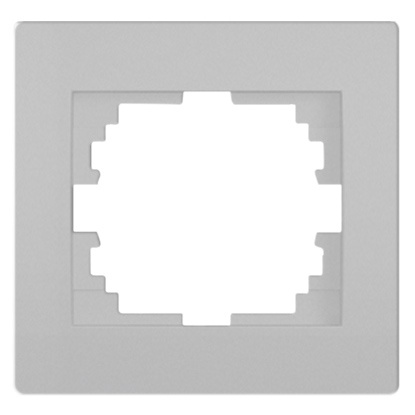 Kanlux Logi jednoduchý vodorovný rámeček stříbrná 25235