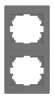 Kanlux Logi dvojnásobný svislý rámeček grafit 25299