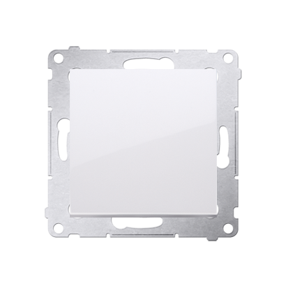 Simon 54 Premium Bílý Vypínač jednonásobný (modul) rychlospojka, DW1.01/11