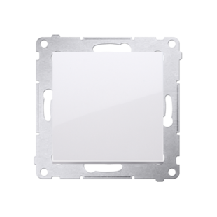 Simon 54 Premium Bílý Vypínač jednonásobný (modul) rychlospojka, DW1.01/11