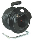 Solight prodlužovací přívod na bubnu, 1 zásuvka, černý, 25m, PB11