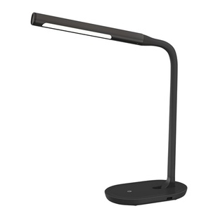 Solight LED stolní lampička stmívatelná, 8W, 4500K, USB, černá, WO50-B
