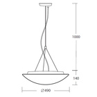 Svítidlo Osmont Aura T5 IN-32ZT86/082/L100 54130 OS54130